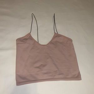 FREE PEOPLE pink tank top